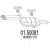 MTS 01.50081 Middle Silencer